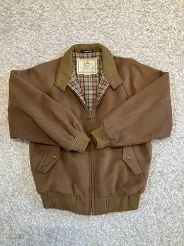 Graham Hill 탄력 해링턴 자켓 일본제 캐시미어 혼방 L 사이즈