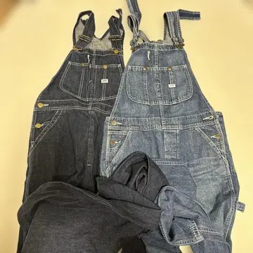 Lee 데님 오버롤 2색 세트