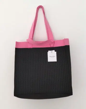 SALON adam et rope 숄더백 차콜/핑크