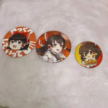 동방 Projec 하쿠레이 레이무, 아크릴 캔뱃지 세트!