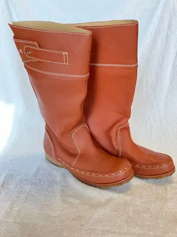 hn 히로미치 나카노 롱 부츠 오렌지