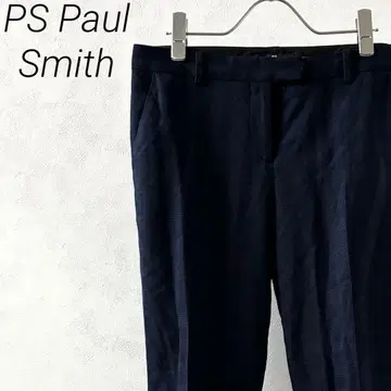 PS Paul Smith 슬랙스 테이퍼드 체크 무늬 울 혼방 빅