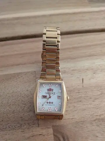 ORIENT 골드 자동 와인딩 시계