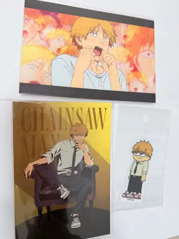 레제 편 체인소 맨 엽서 아크릴 키링