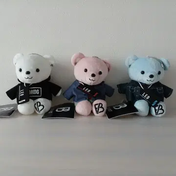 be:first 비퍼스트 LEO 레오 곰 봉제 인형 3체 세트