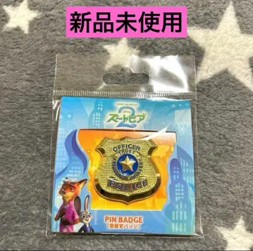 주토피아 2 경찰관 배지 주디 핀 배지 핀즈