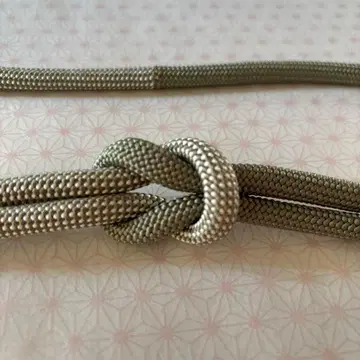 M6 허리띠 마루구미 꼬임 술 순수 실크 새상품 일본제