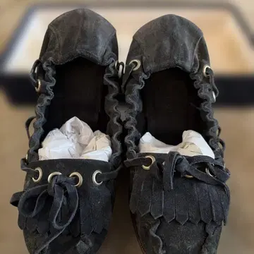 이탈리아제 23cm 스웨이드 펌프스