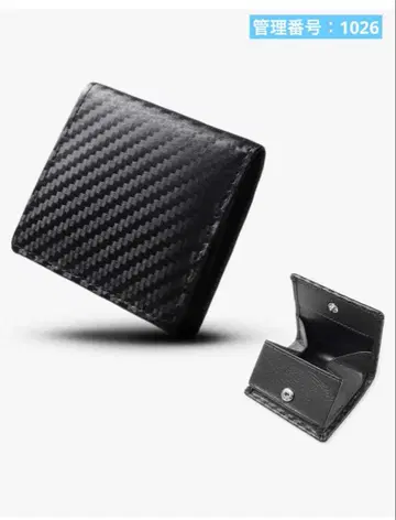 블랙 접이식 지갑 슬림 디자인
