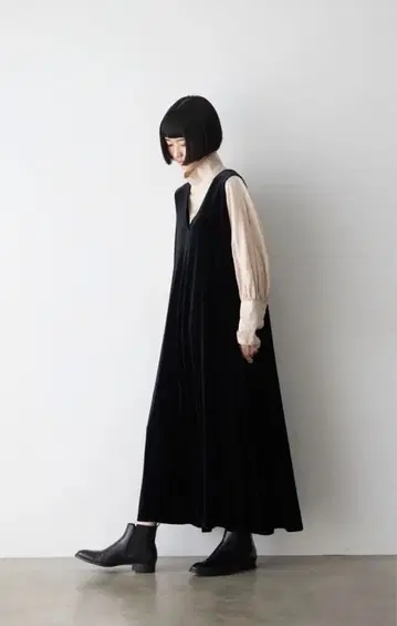 foufou 벨로아 원피스 사이즈 1