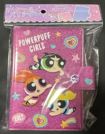 파워퍼프걸 씰 바인더 카미오 재팬