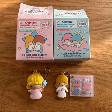 키키라라 마스코트 2종 시크릿 미니어처 참 리틀트윈스타