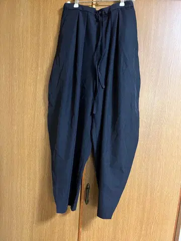 네이비 사루엘 팬츠 S