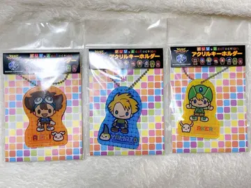 디지몬 어드벤처 아크릴 키링 3개 세트