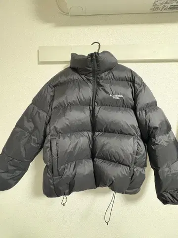 BLUETOWN 그레이 다운 자켓