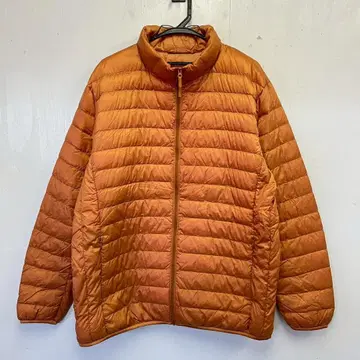 구제 의류 UNIQLO 유니클로 오렌지 다운 자켓 XL 남성용