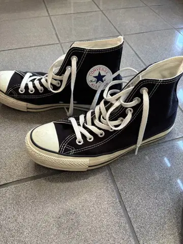 컨버스 스니커즈 하이컷 25.5cm