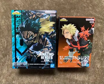 미도리야 이즈쿠 바쿠고 카츠키 각 2점 프라이즈 피규어