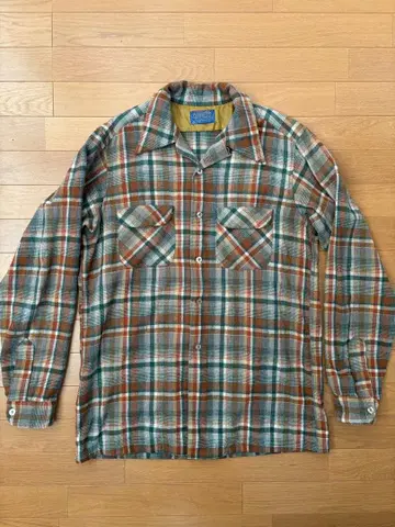 70s PENDLETON 펜들턴 보드 셔츠 울 셔츠