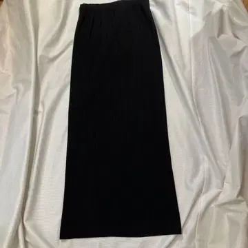블랙 플리츠 플리츠 스커트 S 사이즈