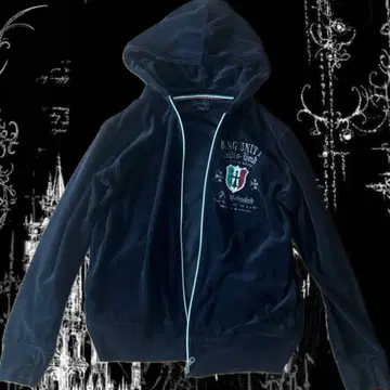 헤이세이 y2k 그런지 갸루 남자 후드 부착 후드티