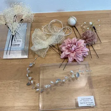 도쿄 카린 헤어콤 머리 장식 세트