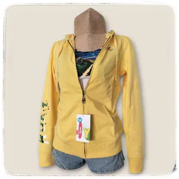 해외 구매품 프론트 오픈 맨투맨 소재 후드 부착 속기모 후드티 가디건