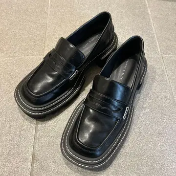 당일 발송 [ 찰스앤키스 ] 청키 페니 로퍼 24.5cm