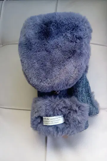 장갑 여성용 그레이 미튼 타입