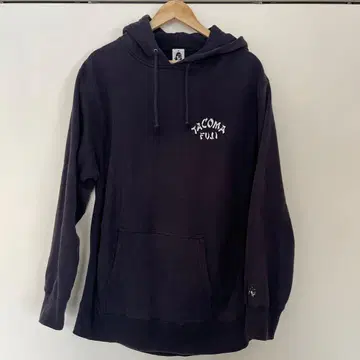 TACOMA FUJI RECORDS 네이비 블루 L 후드 맨투맨