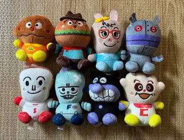 호빵맨 모찌후와 마쉬멜로우 마스코트 세트