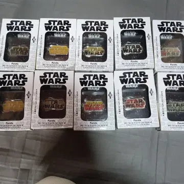 STAR WARS 크리에이티브 키링 레어 아이템 전 컴플리트 10종