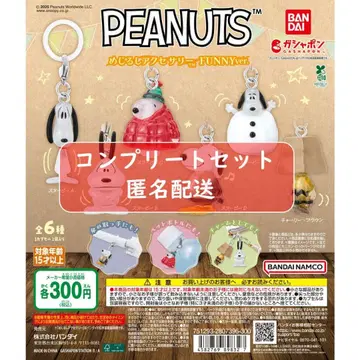 PEANUTS 피넛 메지루시 액세서리 FUNNY ver. 전6종