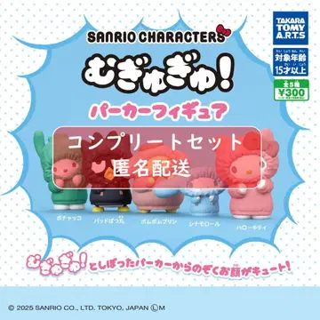 산리오 캐릭터즈 ! 후드티 피규어 전 5종