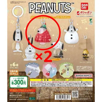 스누피 메지루시 액세서리 PEANUTS FUNNY ver 가챠