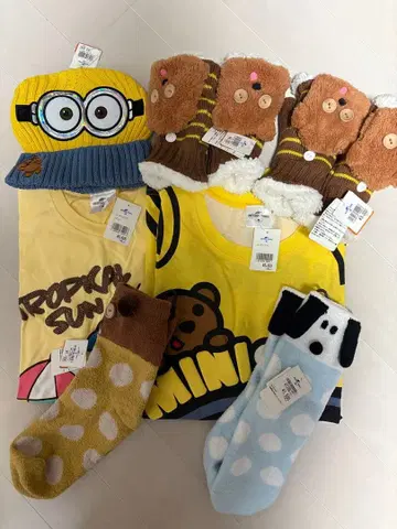 미니언 세트 덤으로 스누피 삭스