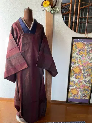 기모노 코트 먼지 가림막