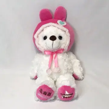 지역 한정 베어 홋카이도 눈 토끼 베어 토끼 후드