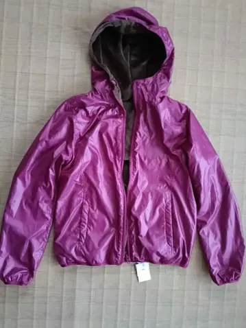 유니클로 UNIQLO 플리스 후드 부착 리버서블 자켓 점퍼