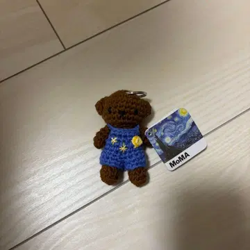 Moma 한정판! 보리스 뜨개인형 키링 미피