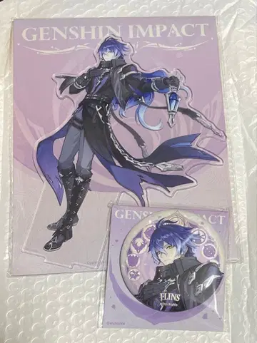 원신 스탠딩 일러스트 시리즈 아크릴 스탠드 캔뱃지 나도클라이 플린즈