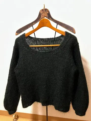 [VINTAGE] 60s 빈티지 모헤어 니트 핸드 니트