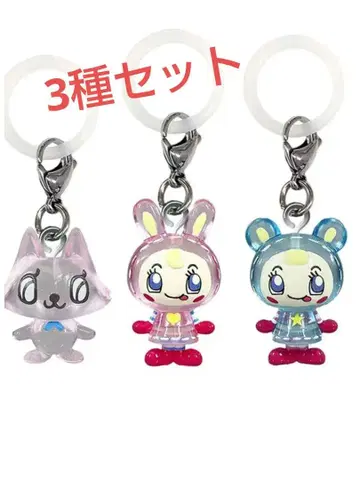 나루미야 캐릭터즈 메지루시 액세서리 (3종 세트)