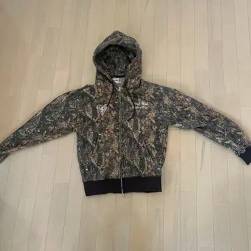 리얼트리 지퍼 후드티