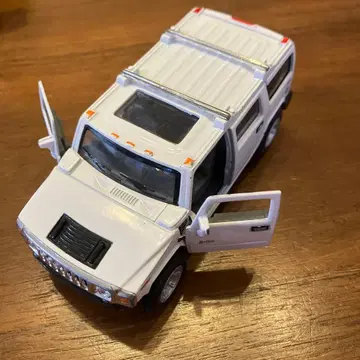 Hummer 화이트 미니카 4도어