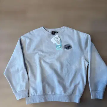 ROXY 라이트 그레이 맨투맨 트레이닝복 M 새상품