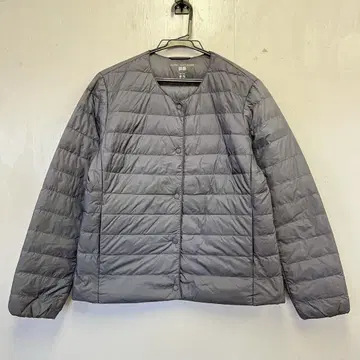 구제 의류 UNIQLO 울트라 라이트 다운 그레이 M 여성용