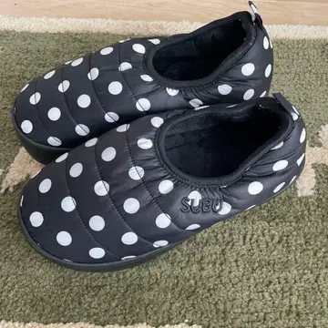 SUBU VAMP 플랫폼 도트 통굽 샌들