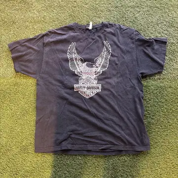 HARLEY-DAVIDSON 이글 프린트 T셔츠
