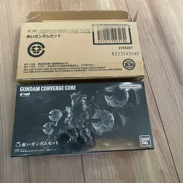 GUNDAM CONVERGE CORE 빨간색 건담 세트